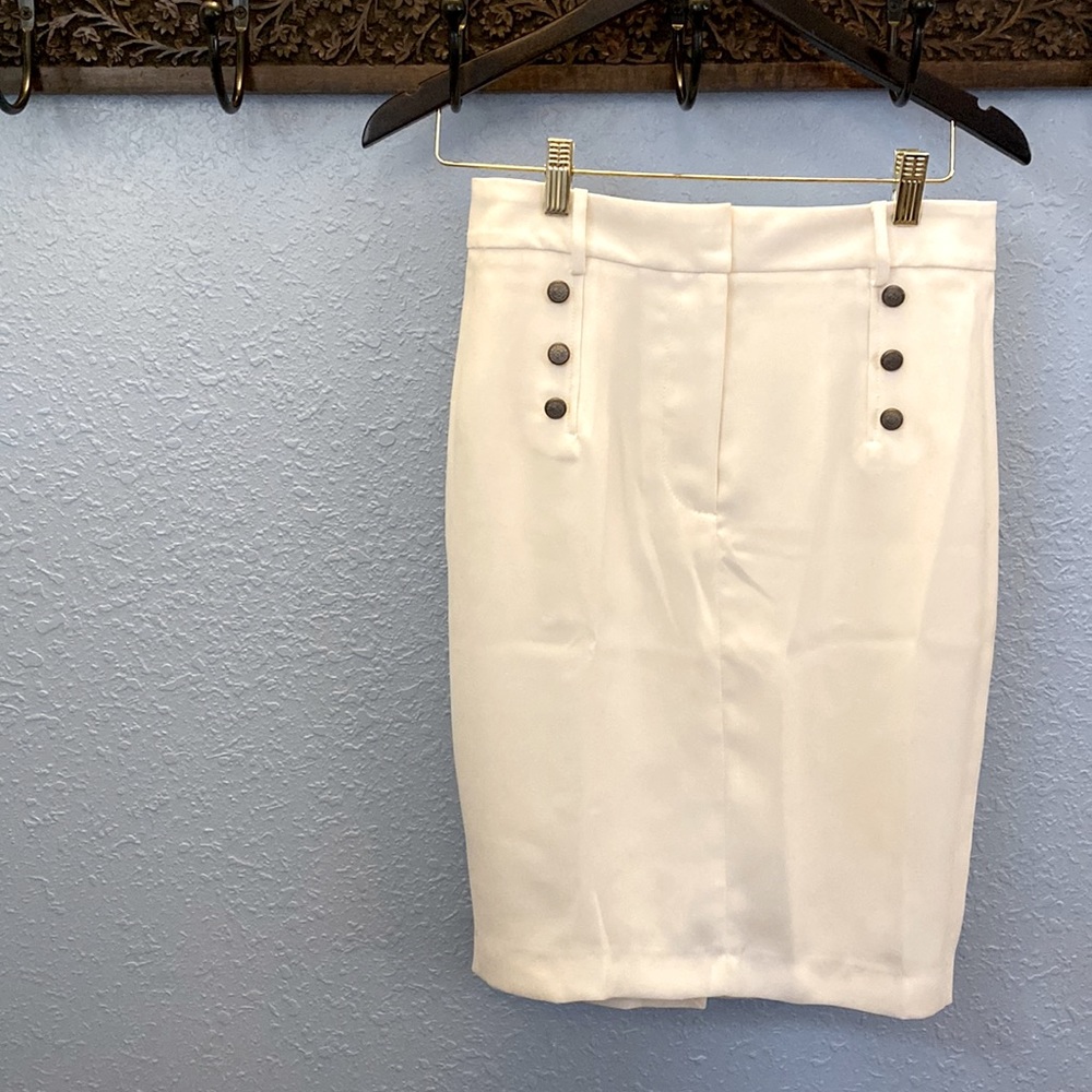 Classic White Skirt